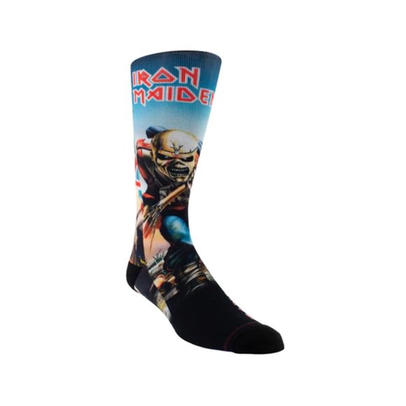 Perri's Socks IRON MAIDEN THE TROOPER Socks - IMA302-001 - Picture 1 of 3